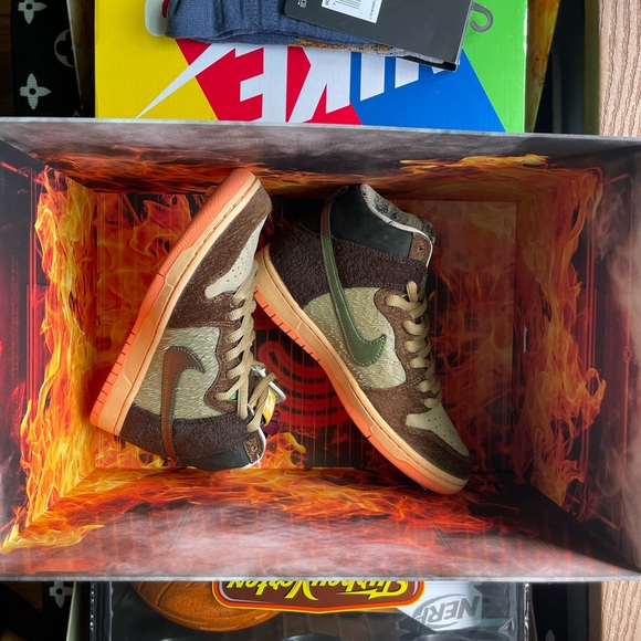 Nike concepts x SB Pro dunk hi (turdunkin) Special 📦 - Picture 4 of 16